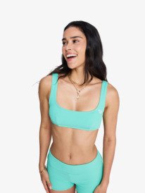 0 Roxy Sunshine - Parte de cima de biquíni Bralette para Mulher Verde ERJX305638 Roxy