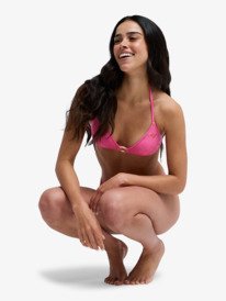 4 Roxy Paradise - Haut de bikini triangle pour Femme Rose ERJX305640 Roxy