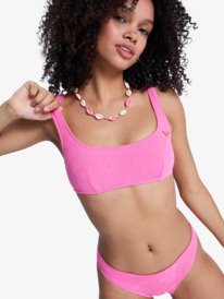 6 Roxy Paradise - Bralette Bikini Top for Women Pink ERJX305641 Roxy