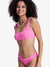 1 Roxy Paradise - Bralette Bikini Top for Women Pink ERJX305641 Roxy