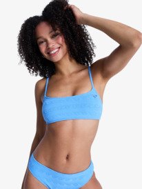 4 Paradise Wave - Bralette-Bikinioberteil für Frauen Blau ERJX305644 Roxy