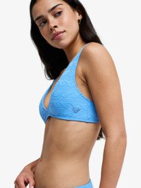 1 Paradise Wave - Haut de bikini triangle pour Femme Bleu ERJX305645 Roxy