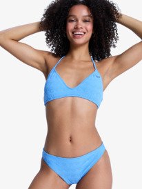 5 Paradise Wave - Haut de bikini triangle pour Femme Bleu ERJX305646 Roxy