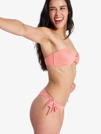 1 Wavy Baby - Bandeau Bikini Top for Women Pink ERJX305647 Roxy