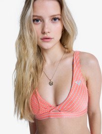 5 Wavy Baby - Bralette Bikinitop voor Dames Pink ERJX305648 Roxy