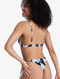 4 Printed Essentials - Triangel bikinitop voor Dames Black ERJX305661 Roxy