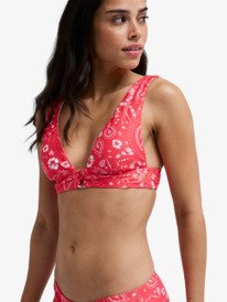 1 Beach Bandana - Bralette Bikini Top for Women Red ERJX305665 Roxy