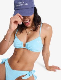 7 Roxy Palm Dreams - Bralette Bikini Top for Women Green ERJX305668 Roxy