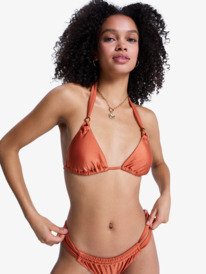 3 Beachside Bohemia - Haut de bikini triangle pour Femme Orange ERJX305673 Roxy