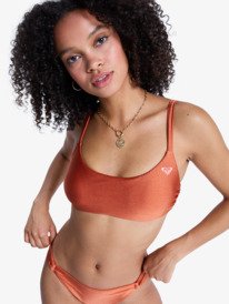 6 Beachside Bohemia - Bralette-Bikinioberteil f&uuml;r Frauen Orange ERJX305675 Roxy