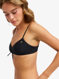 1 Roxy Island - Bralette-Bikinioberteil f&uuml;r Frauen Schwarz ERJX305679 Roxy