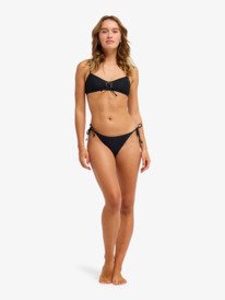 3 Roxy Island - Bralette-Bikinioberteil f&uuml;r Frauen Schwarz ERJX305679 Roxy