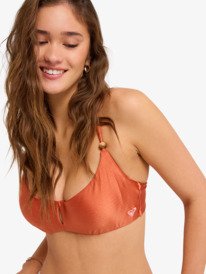 1 Beachside Bohemia - Bikinitop mit B&uuml;geln f&uuml;r Frauen Orange ERJX305681 Roxy