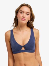 0 Roxy Shine - Bralette Bikini Top for Women Blue ERJX305683 Roxy
