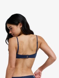 5 Roxy Shine - Bandeau Bikini Top for Women Blue ERJX305684 Roxy