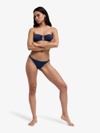 4 Roxy Shine - Bandeau Bikini Top for Women Blue ERJX305684 Roxy