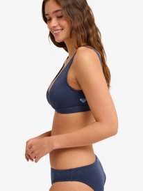 1 Roxy Shine - Underwired D-Cup Bikini Top for Women Blue ERJX305685 Roxy