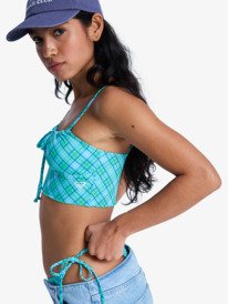 1 Printed Essentials - Bikini-Tanktop für Frauen Grün ERJX305696 Roxy
