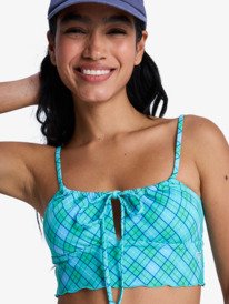 2 Printed Essentials - Bikini-Tanktop für Frauen Grün ERJX305696 Roxy