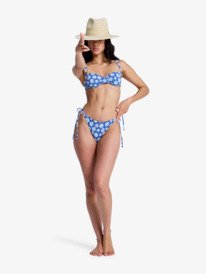 2 Printed Essentials - Haut de bikini bandeau pour Femme Bleu ERJX305699 Roxy
