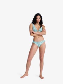 3 Wildside Paisley - Triangle Bikini Top for Women Green ERJX305708 Roxy