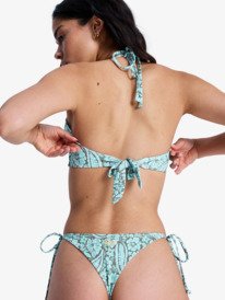 5 Wildside Paisley - Haut de bikini bandeau pour Femme Vert ERJX305710 Roxy