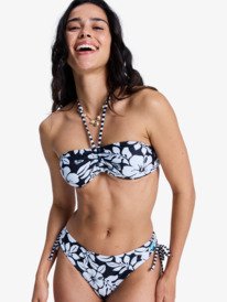 0 Summer Surf - Bandeau Bikini Top for Women Multi ERJX305712 Roxy