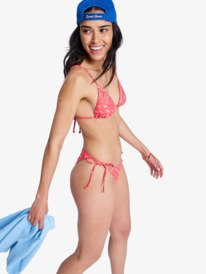 1 Beach Bandana - Triangle Bikini Top for Women Red ERJX305723 Roxy