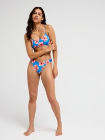 4 Hibiscus Daze Bralette Blau ERJX305744 Roxy