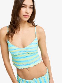 0 Neon Queen - Tank Bikini Top for Women Green ERJX305806 Roxy