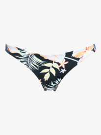 4 Printed Beach Classics - Bas de bikini couvrance légère pour Femme Noir ERJX404085 Roxy