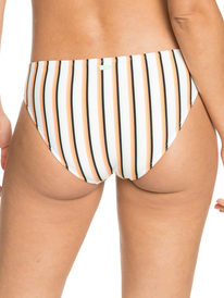 3 Printed Beach Classics - Bedekkend Bikinibroekje voor Dames - White White ERJX404089 Roxy