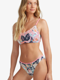 10 ROXY Fitness - Braguita de bikini normal para Mujer Azul ERJX404123 Roxy