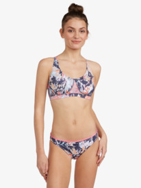 0 ROXY Fitness - Braguita de bikini normal para Mujer Azul ERJX404123 Roxy