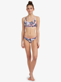 2 ROXY Fitness - Braguita de bikini normal para Mujer Azul ERJX404123 Roxy