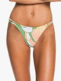 2 Wildflowers - Bas de bikini réversible couvrance mini pour Femme Vert ERJX404144 Roxy