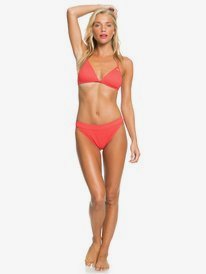 2 Mind Of Freedom - Maillot de bain couvrance naturelle en matière recyclée pour Femme Rouge ERJX404157 Roxy