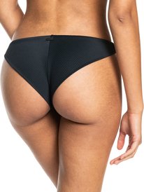 3 Roxy Love The Baja - Bas de bikini échancré pour Femme Noir ERJX404325 Roxy