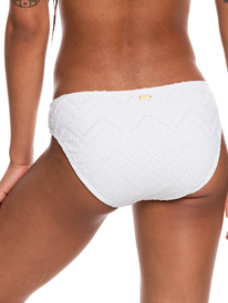 3 Quiet Beauty - Hipster-Bikiniunterteil für Frauen Weiss ERJX404333 Roxy