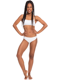 2 Quiet Beauty - Hipster-Bikiniunterteil für Frauen Weiss ERJX404333 Roxy