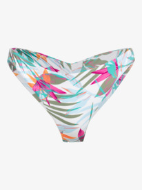 6 Beach Classics - Bas de bikini échancré pour Femme Blanc ERJX404369 Roxy