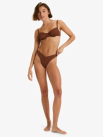 2 Rib Roxy Love The Sunseeker - Bas de bikini pour Femme Marron ERJX404434 Roxy