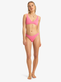 2 Roxy Love - Cheeky Bikini Bottoms for Women Pink ERJX404434 Roxy