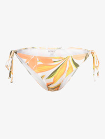 4 Printed Beach Classics - Bas de bikini tie sides pour Femme Blanc ERJX404525 Roxy