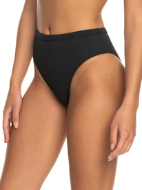 4 Roxy Pro The Backside - Moderate Bikini Bottoms for Women Black ERJX404647 Roxy