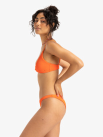 1 Rib ROXY Love The Goofy - Bragas de bikini cheeky para mujer Naranja ERJX404794 Roxy