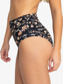 6 Kerala  - Braguita de bikini de cobertura moderada para Mujer Negro ERJX404966 Roxy