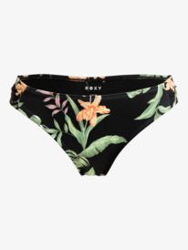 7 Pt Beach Classics - Moderate Bikini Bottoms for Women Black ERJX404982 Roxy