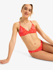 2 Pt Beach Classics - Klassische Bikinihosen für Damen Rot ERJX404982 Roxy