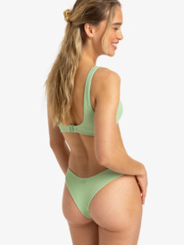 3 Aruba - Slip bikini cheeky da Donna Green ERJX404987 Roxy